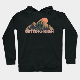 Getting High with Bigfoot Hoodie